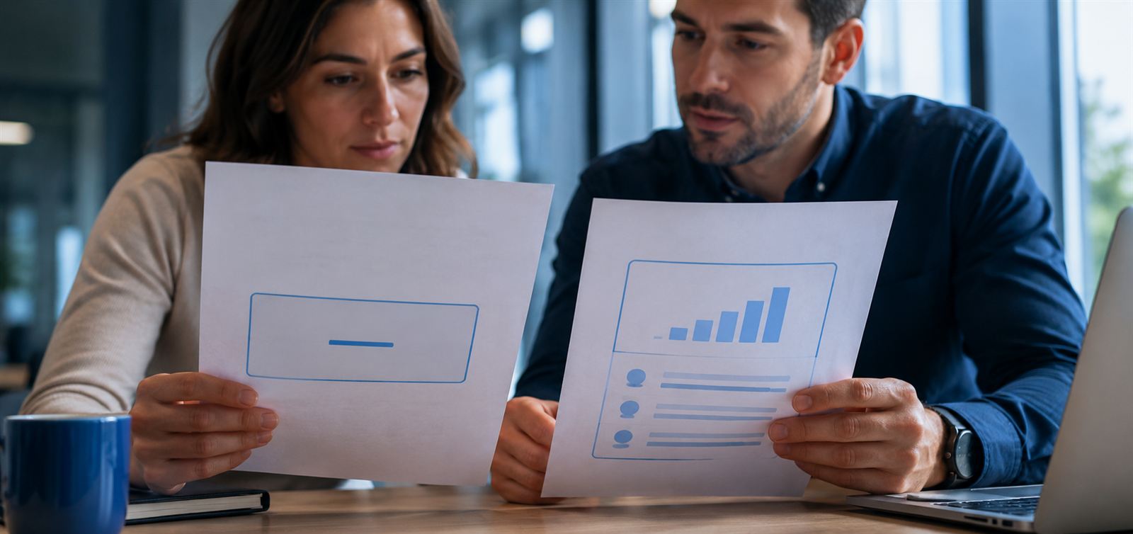 Flat rate vs. usage multiplier: who pays what.