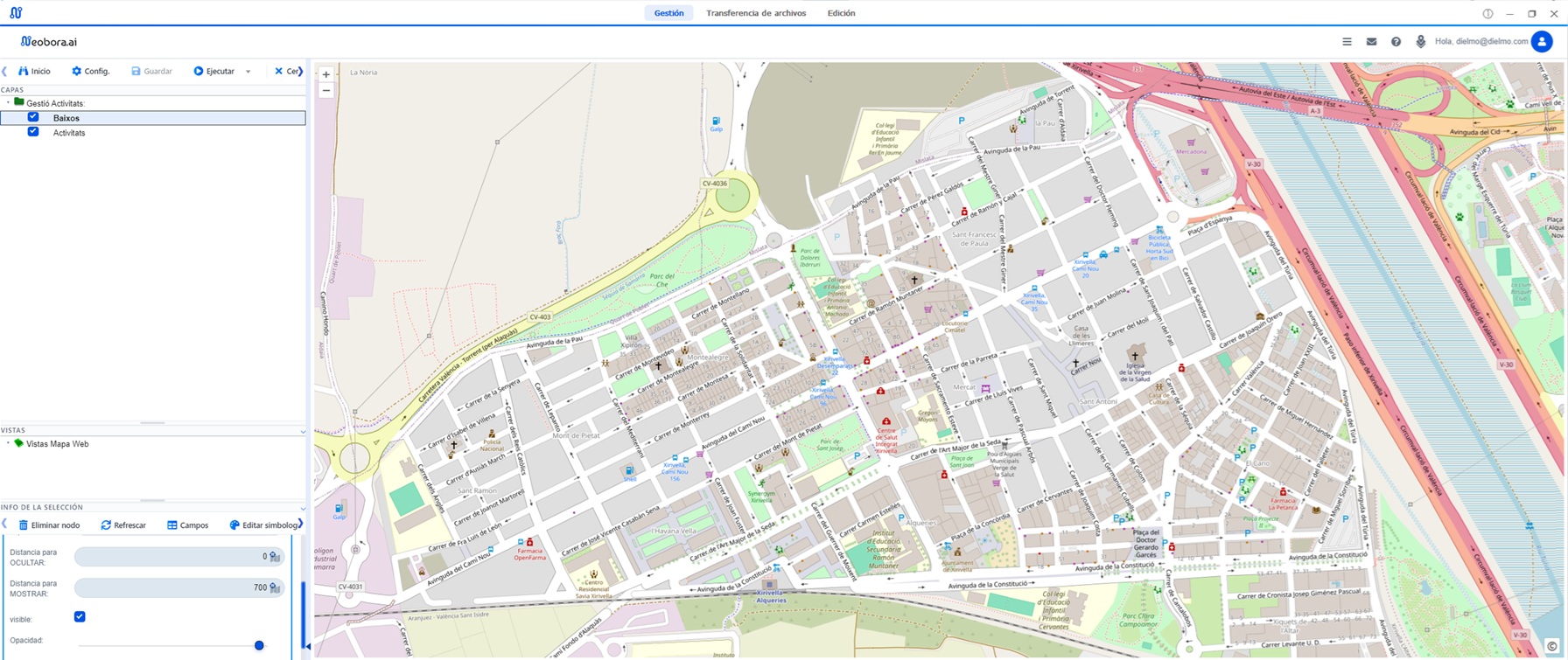 1-click geoportal